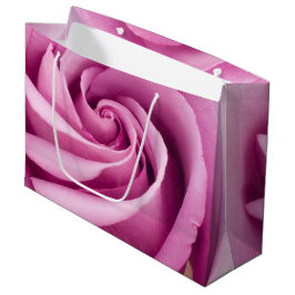 Sacola Para Presentes Grande Rosa Rosa Dobrada à Perfeição
