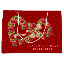 Rosa vermelha Floral Coração Vermelhos Elegante