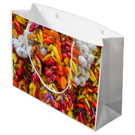 Sacola Para Presentes Grande Sabores mediterrânicos