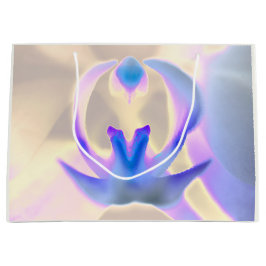 Sacola Para Presentes Grande Saca de Presente com Design de Orquídea Pacífica