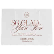 Saca de Presente de Casamento Moderna e Elegante P