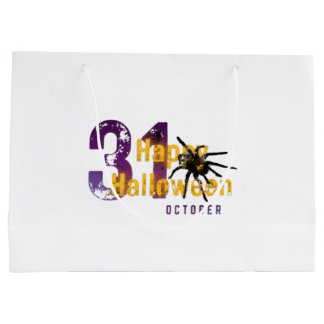 Sacola Para Presentes Grande Saca de Presente de Halloween Assustador – Diversã