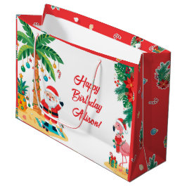 Sacola Para Presentes Grande Saco de Favor para Natal em Julho