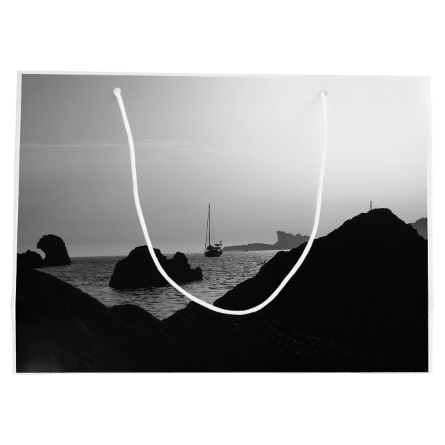 Sacola Para Presentes Grande Saco de Praia (Verso)