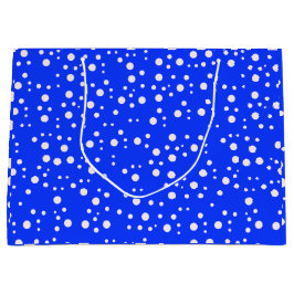 Sacola Para Presentes Grande Saco de Presente Azul com Estética Elegante