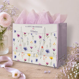 Sacola Para Presentes Grande Saco de Presente de Aniversário Personalizado Prad