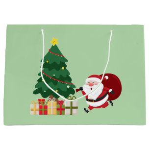 Sacola Para Presentes Grande Saco de Presente de Ano Novo Feliz Armênio Cute Pa