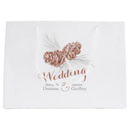 Sacola Para Presentes Grande Saco de presente de casamento grande desenho de pi