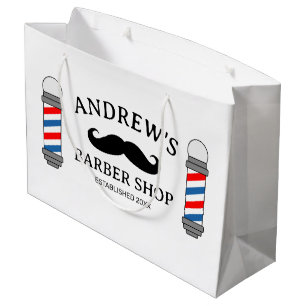 Sacola Para Presentes Grande Saco de presente de compro de barbeiro personaliza