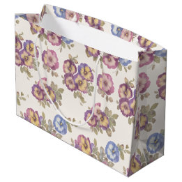 Sacola Para Presentes Grande Saco de Presente de Flores Elegantes de Amor-Perfe