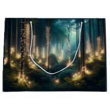 Saco de Presente de Floresta Encantada