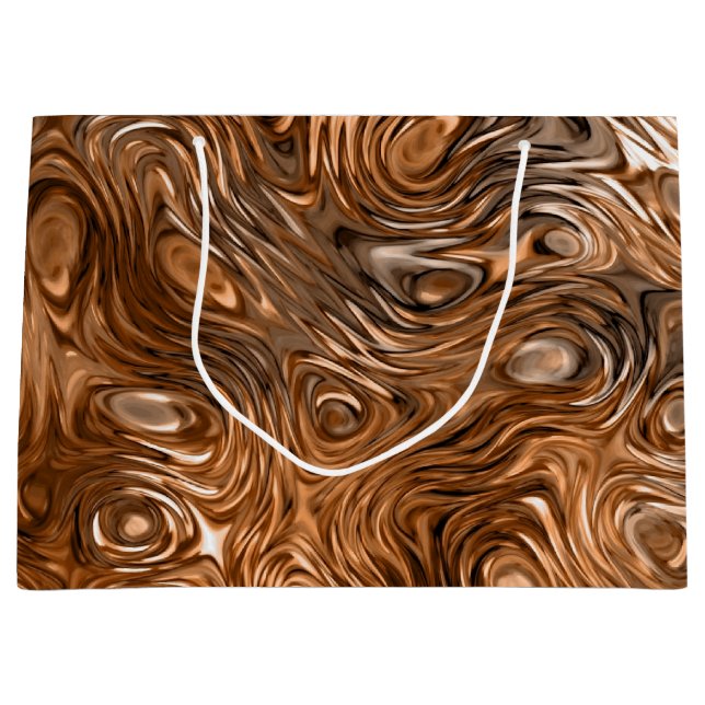 Sacola Para Presentes Grande Saco de presente de impressão de "Cobre" (Frente)