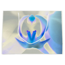 Sacola Para Presentes Grande Saco de Presente de Impressão de Orquídea Suave