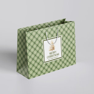 Sacola Para Presentes Grande Saco de Presente de Natal Elegante e Aconchegante