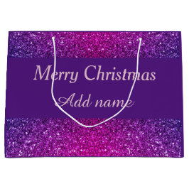 Sacola Para Presentes Grande Saco de presente de Natal especial, personalizado 