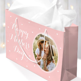 Sacola Para Presentes Grande Saco de Presente do Dia das Mães Personalizado Ros