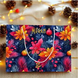 Sacola Para Presentes Grande Saco de Presente Grande de Natal Personalizado com