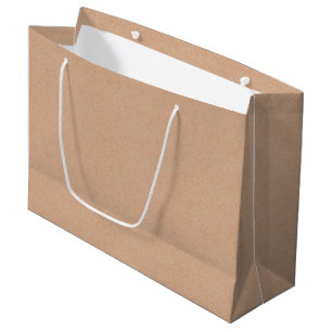 Sacola Para Presentes Grande Saco de Presente Grande Estilo Kraft Embalagem de