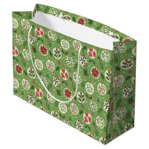 Sacola Para Presentes Grande Saco de Presente Grande Ornamento de Natal Desenha