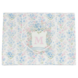 Sacola Para Presentes Grande Saco de Presente Personalizado com Florais Grandmi