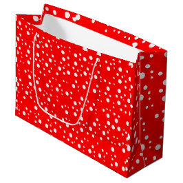 Sacola Para Presentes Grande Saco de Presente Vermelho Estética Elegante