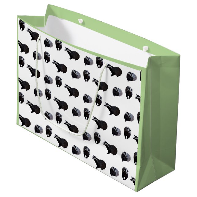 Sacola Para Presentes Grande Saco de Presentes Badger Frenzy (Frente inclinada)