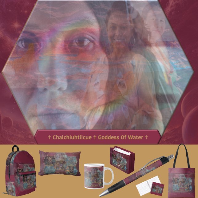Sacola Para Presentes Grande Saco de Presentes Deuses e Deusas da Água (Get the full “Gods + Goddesses Of Water” collection: https://bit.ly/OurAncestorsZazzle.)