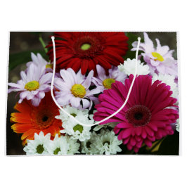 Sacola Para Presentes Grande Saco de presentes personalizado - Flor de verão gr