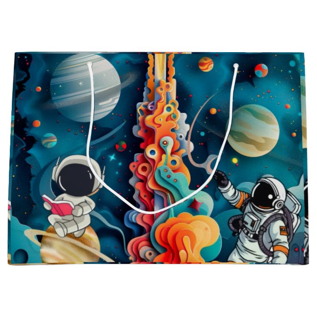 Sacola Para Presentes Grande Saco do Presente (Frente)