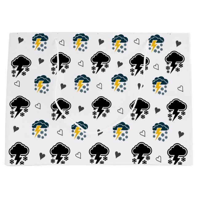 Sacola Para Presentes Grande Saco do Presente (Frente)