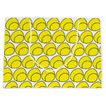 Saco do presente da bola de tênis