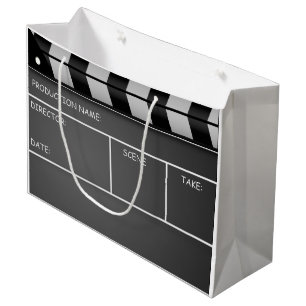 Sacola Para Presentes Grande Saco do presente de Clapperboard grande