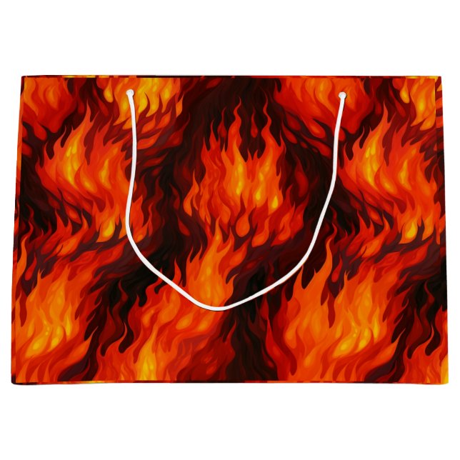 Sacola Para Presentes Grande Saco do Presente do Bombeiro (Frente)