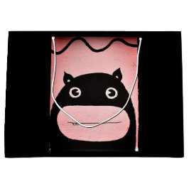 Sacola Para Presentes Grande Saco do Presente - MONSTRO Grande, Glossy E FELIZ