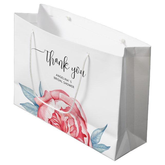 Sacola Para Presentes Grande Saco do Presente para um chá de panela (Frente inclinada)