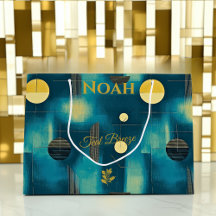 Saco Geométrico Grande de Breeze e Amarelo