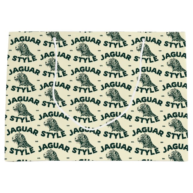 Sacola Para Presentes Grande Saco Grande de Presente Jaguar (Frente)