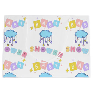 Sacola Para Presentes Grande Saco Grande de Presente para Chá de Bebê