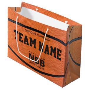 SACOLA PARA PRESENTES GRANDE SACO OFICIAL DO PRESENTE DO JOGO DO BASQUETEBOL