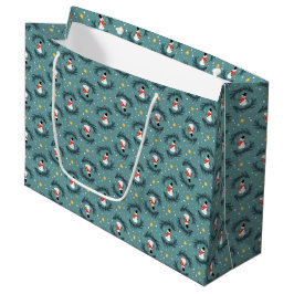 Sacola Para Presentes Grande Sacos de Presente Grande de Papai Noel