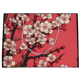 SACOLA PARA PRESENTES GRANDE SACOS DE PRESENTE GROUS E LUA DE FLORES DE CEREJEI