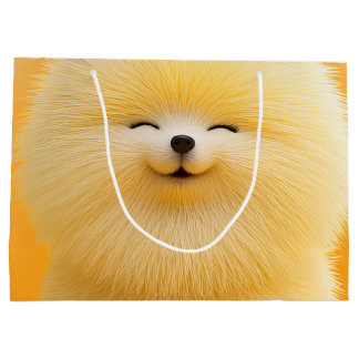 Sacola Para Presentes Grande Sacos Grandes com Desenhos de Amigo Peludo de Cach