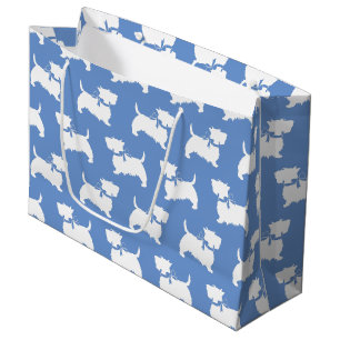 Sacola Para Presentes Grande Scottish Terrier Scotty Dog Puppy Scottie