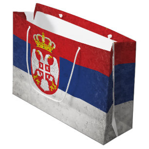Sacola Para Presentes Grande Sérvia