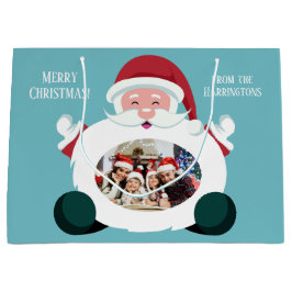 Sacola Para Presentes Grande SEU pacote de presentes de Papais noeis personaliz