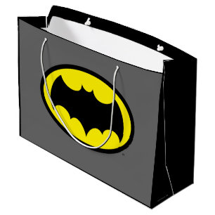 Sacola Para Presentes Grande Símbolo Batman