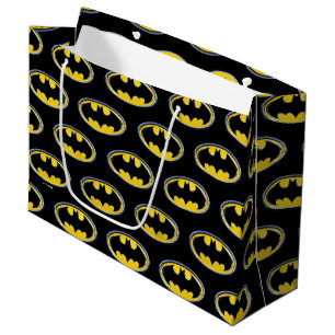 Sacola Para Presentes Grande Símbolo Batman Logotipo clássico