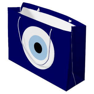 Sacola Para Presentes Grande Símbolo de Boa sorte e Proteção para Olhos Mau Azu