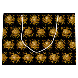 Sacola Para Presentes Grande Símbolo de Luís XIV o Rei Sol