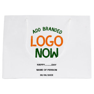 SACOLA PARA PRESENTES GRANDE SIMPLES BRANCO LIMPO MODERNO CLIENTE FASHIONABLE